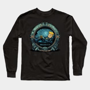 Vault Boy Sleeping Long Sleeve T-Shirt